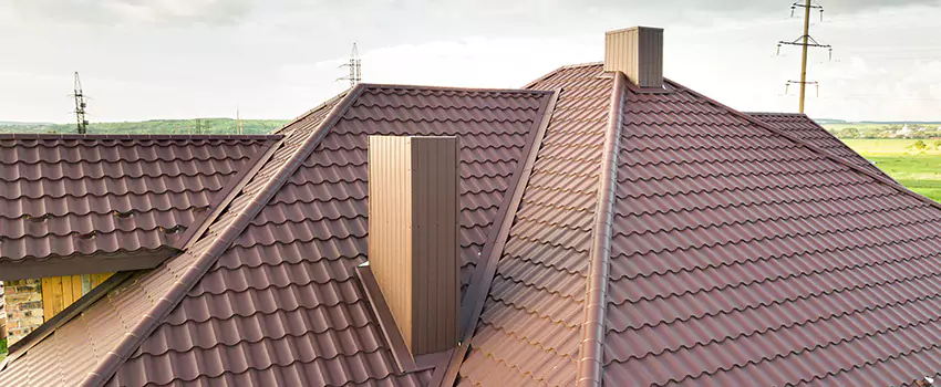 Residential Chimney Flashing Restoration in Delaware, OH