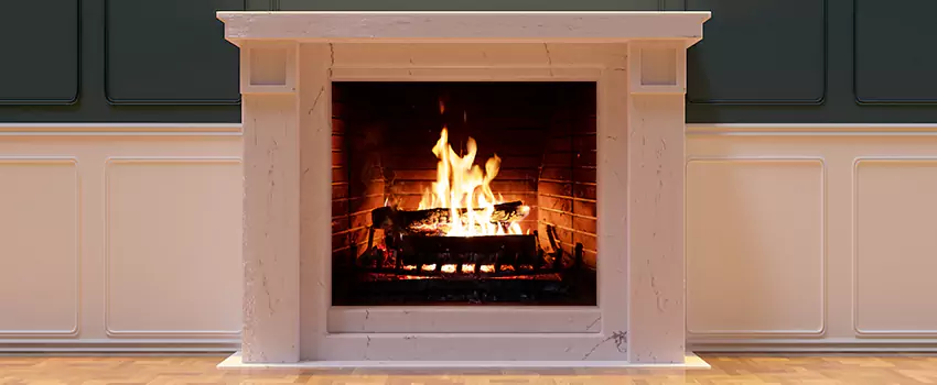 Decorative Electric Fireplace Installation in Delaware, Ohio