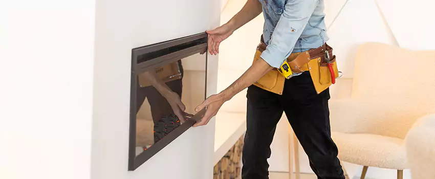 Metal Fireplace Installation in Delaware, Ohio