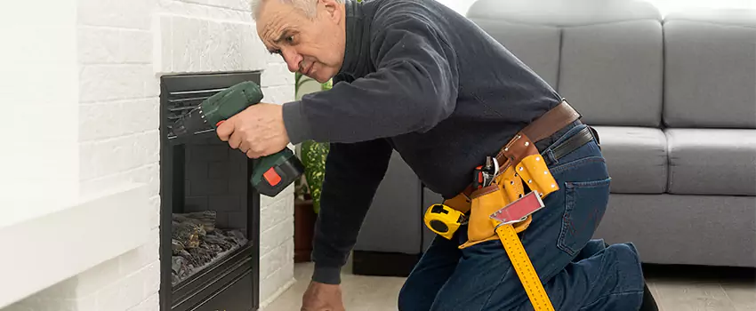 New Indoor Fireplace Installation in Delaware, Ohio