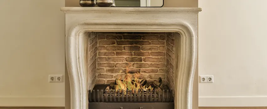 Vintage-style Fireplace Redesign in Delaware, Ohio