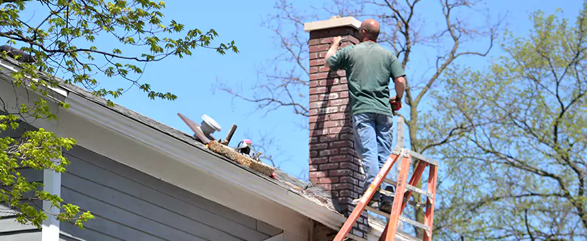 Vinyl and PVC Chimney Flashing Installation in Delaware, OH