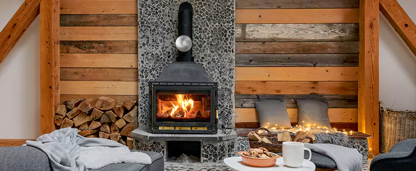 Thelin Hearth Products Direct Vent Gas Stove Fireplace Inspection in Delaware, Ohio